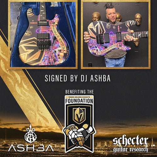 DJ ASHBA TO AUCTION CUSTOM GUITAR AFTER PLAYING NATIONAL ANTHEM AT VEGAS GOLDEN KNIGHTS GAME